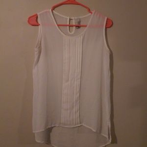 Sheer white top🍁